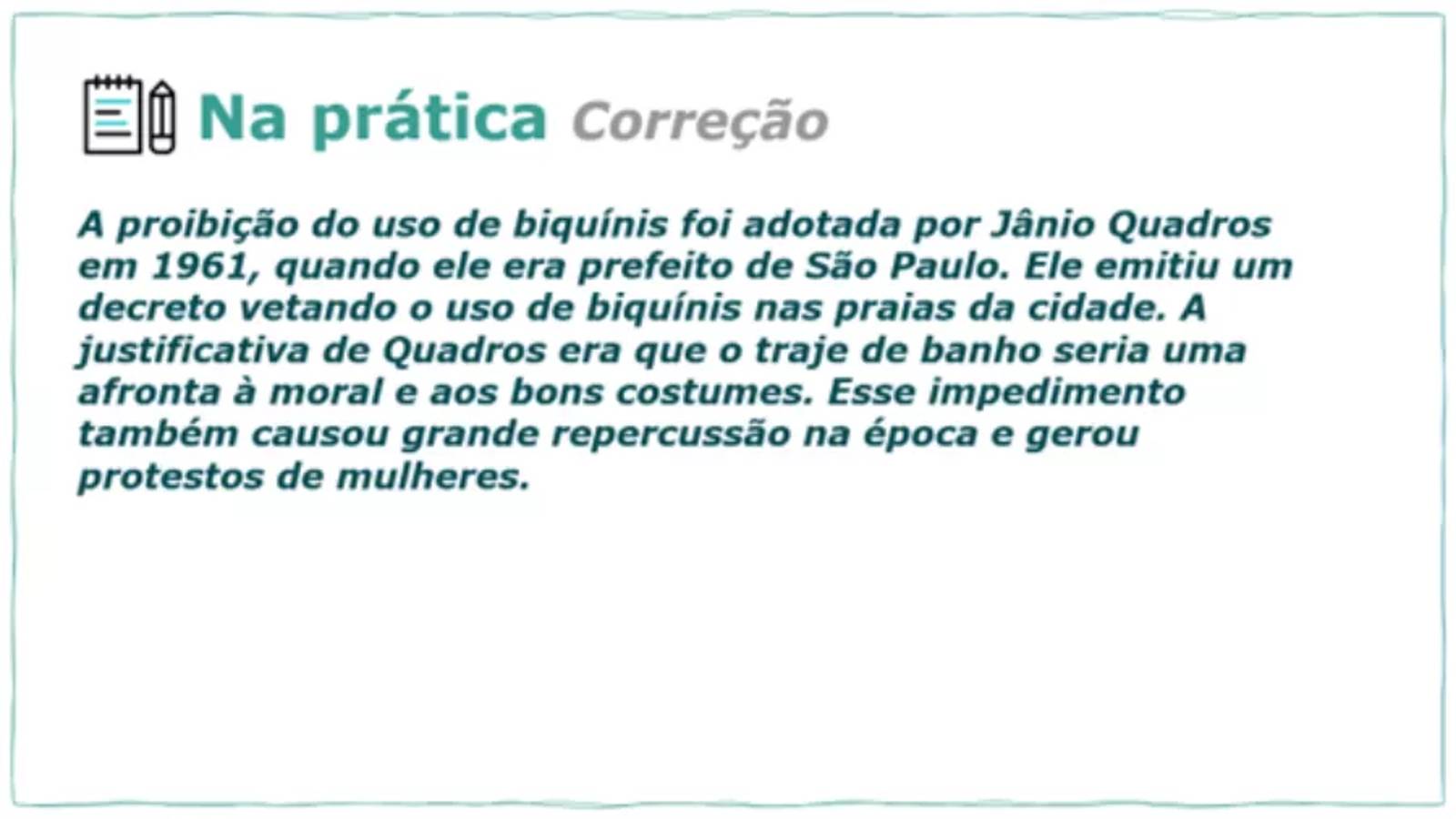 Slide de material do governo de SP diz que São Paulo tem praias