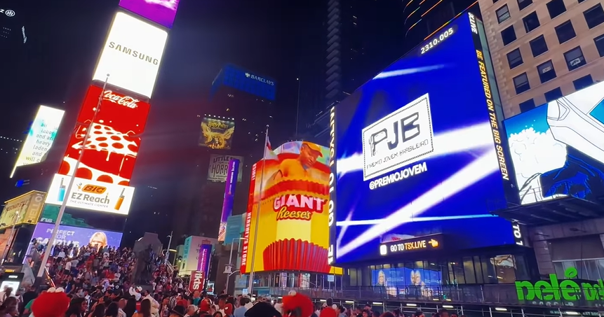 Prêmio Jovem Brasileiro anuncia edição 2023 com exibição na Times Square