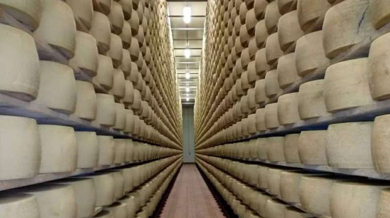 Italiano morre soterrado por toneladas de queijo Grana Padano