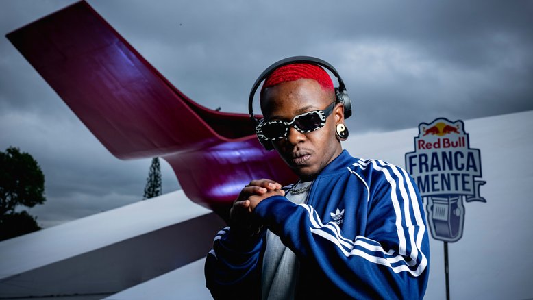 MC Winnit at Red Bull Francamente in Sao Paulo, Brazil on April 30, 2022