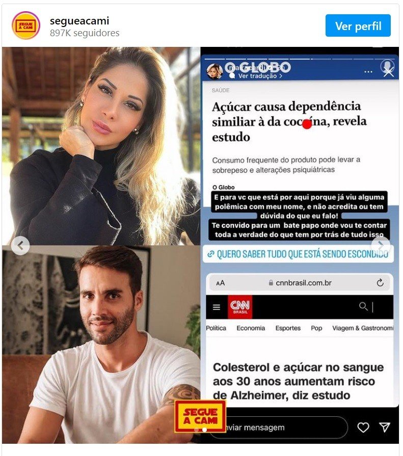 Maíra Cardi reage às críticas do nutricionista Daniel Cady, marido de Ivete Sangalo