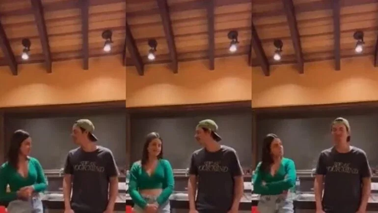 Vídeo: Jovem expõe traição do namorado durante reunião familiar e viraliza nas redes