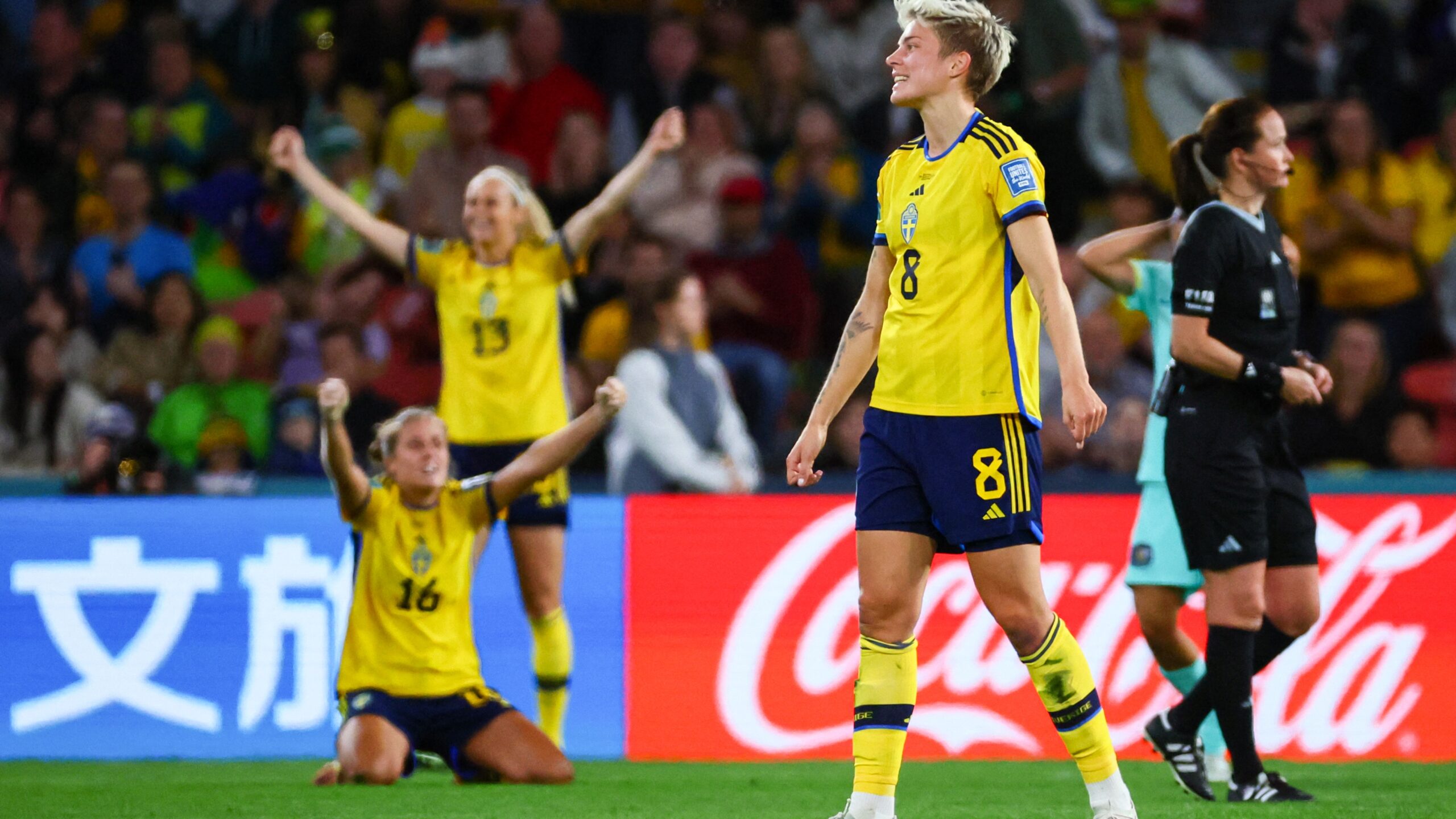 Suécia derrotou a Austrália na disputa do 3º lugar na Copa