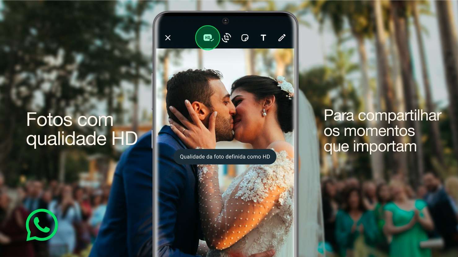 WhatsApp permite compartilhamento de foto em HD