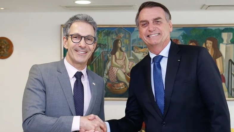 Zema e Bolsonaro