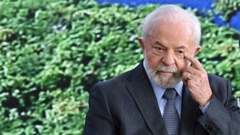 O presidente Luiz Inácio Lula da Silva