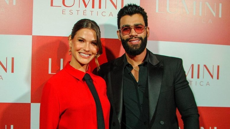 Andressa Suita e o marido Gusttavo Lima