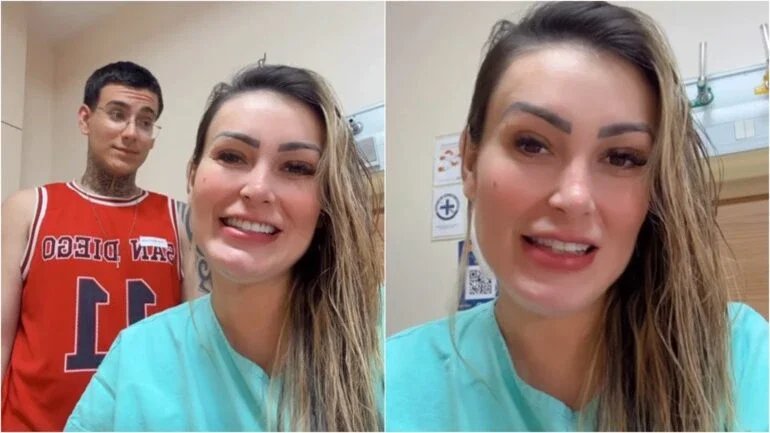 Andressa Urach volta a ser internada após realizar cirurgia de emergência: ‘Infecção’