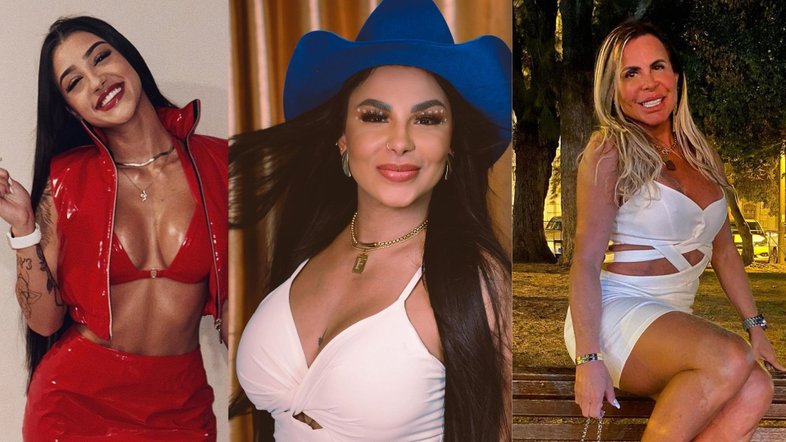Bia Miranda, Jenny Miranda e Gretchen