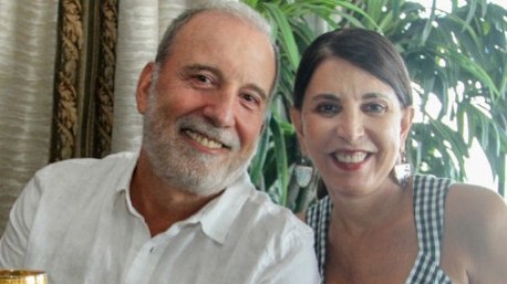 Binho Bezerra e a esposa