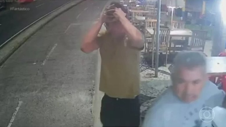Reação de Bruno de Luca ao ver Kayky Brito ser atropelado