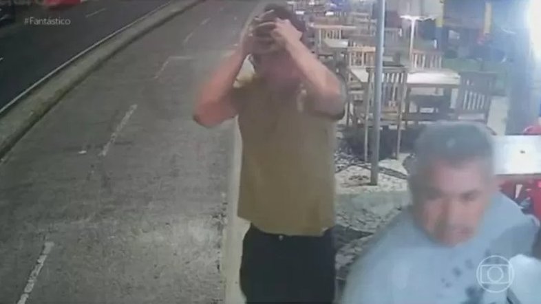 Reação de Bruno de Luca ao ver Kayky Brito ser atropelado