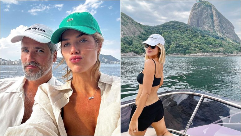 Giovanna Ewbank celebra aniversário de 37 anos com passeio de barco em família: ‘Desconectada’