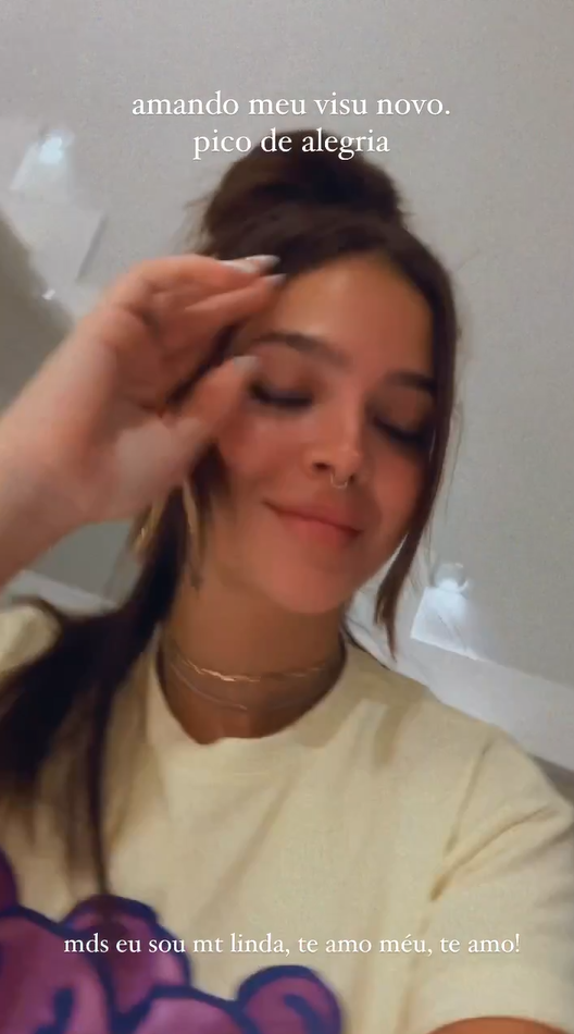 Com novo visual, Mel Maia capricha na autoestima após fim do romance com MC Daniel: ‘Sou linda’ 2 Com novo visual, Mel Maia capricha na autoestima após fim do romance com MC Daniel: ‘Sou linda’