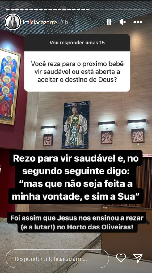 À espera do 6º filho, Leticia Cazarré comenta possibilidade de bebê nascer cardiopata 3 À espera do 6º filho, Leticia Cazarré comenta possibilidade de bebê nascer cardiopata