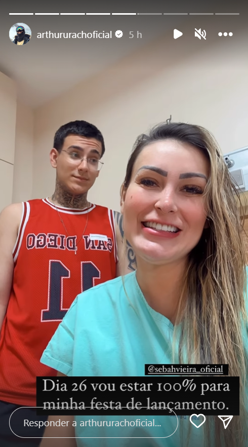 Andressa Urach volta a ser internada após realizar cirurgia de emergência: ‘Infecção’ 2 Andressa Urach volta a ser internada após realizar cirurgia de emergência: ‘Infecção’