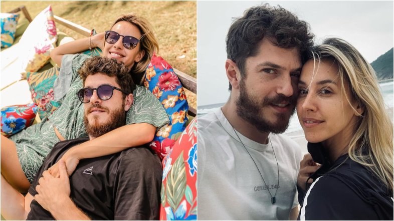 Cris Dias e Caio Paduan. Reprodução/Instagram.