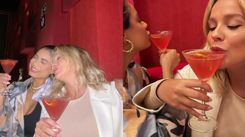 Lexa curte 'noite das garotas' com amigas