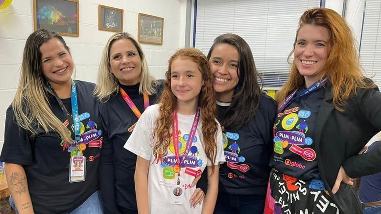 Encontro de atores mirins com Valentina Couto e outros artistas