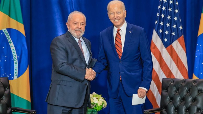 Lula discursa ao lado de Biden: 'Queremos criar um novo marco entre capital e trabalho'