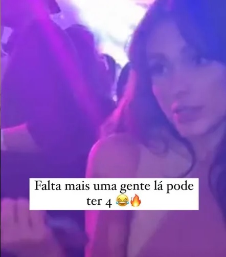 Ex-amante de Neymar ironiza flagra do jogador em noitada com mulheres na Espanha