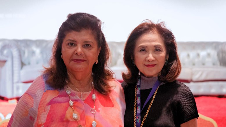 Luiza Trajano e Chieko Aoki juntas no DWS