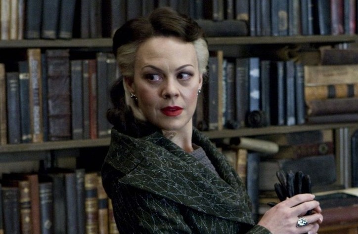 A atriz Helen McCrory deu vida à Narcisa Malfoy em Harry Potter