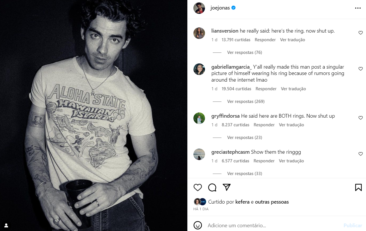 Post de Joe Jonas