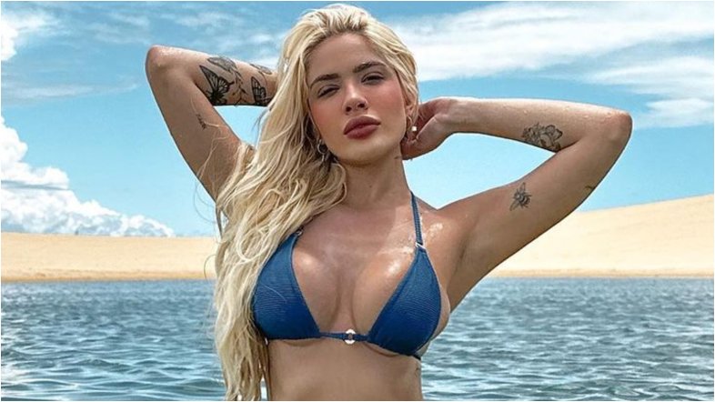Karoline Lima revela decisão de fazer explante de silicone: ‘Míseras tetas’