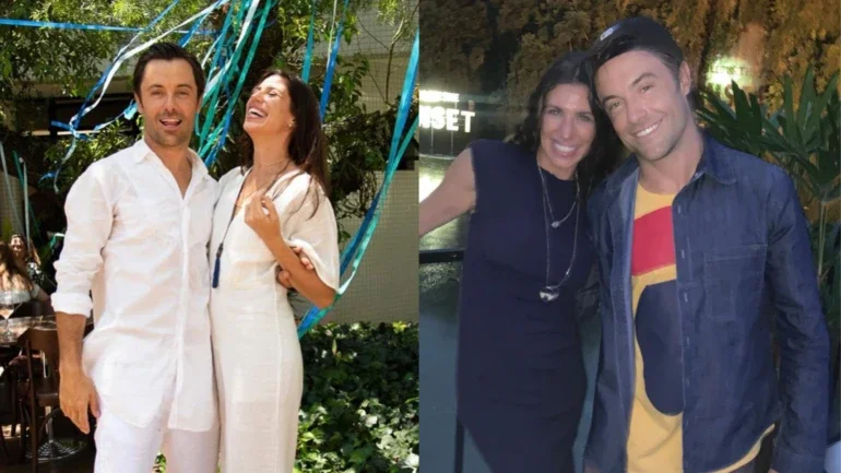 Juntos, empresária e ator são pais de um menino