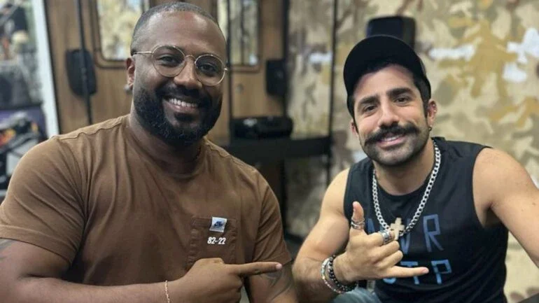 Kaysar Dadour participa de treinamento de tiro esportivo