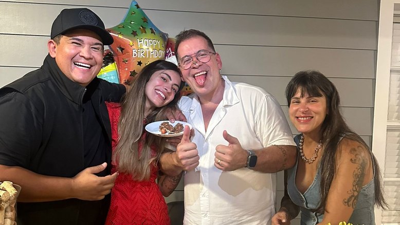 Leandro Hassum faz aniversário