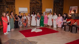 Lideranças brasileiras reunidas no Marrocos