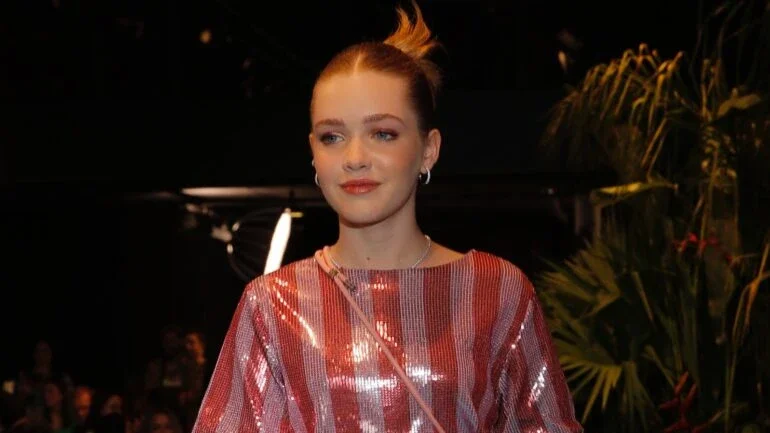 Jovem atriz Pietra Quintela