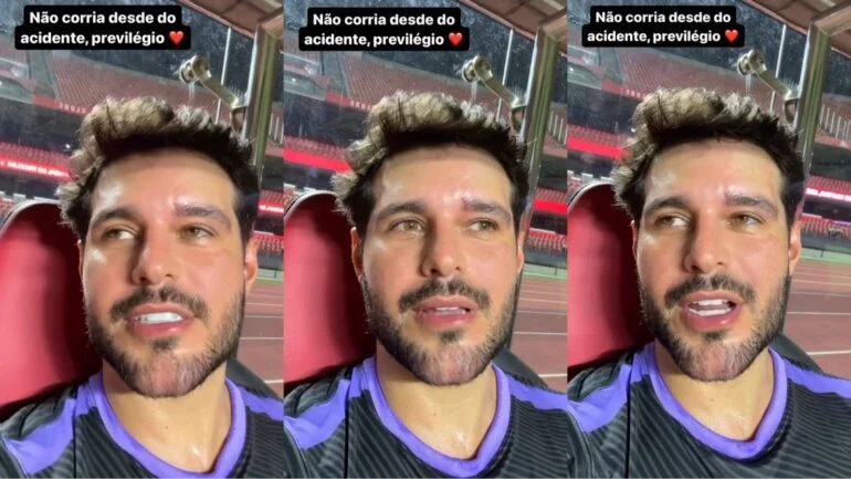 Rodrigo Mussi voltou a correr após o grave acidente
