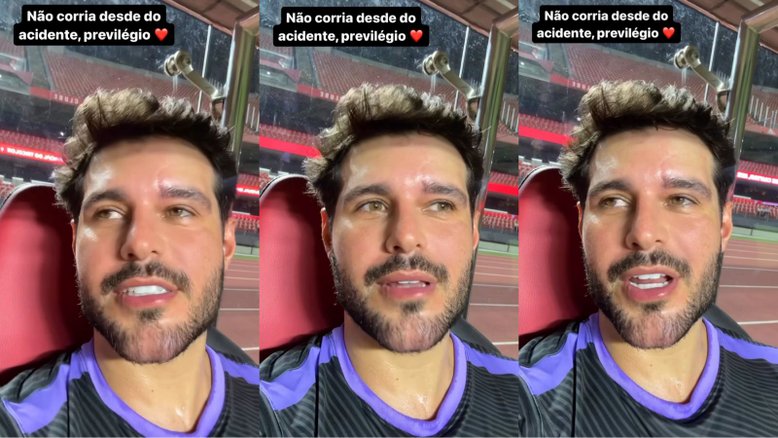 Rodrigo Mussi voltou a correr após o grave acidente