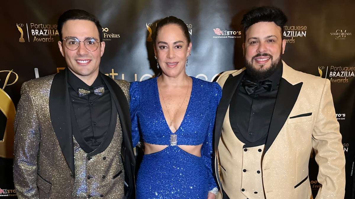 Silvia Abravanel e a dupla Gustavo Moura e Rafael recebem prêmios em Nova York