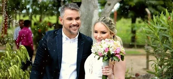 Fulvio e a médica Juliana