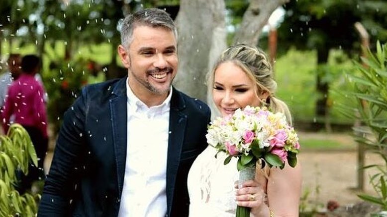 Fulvio e a médica Juliana
