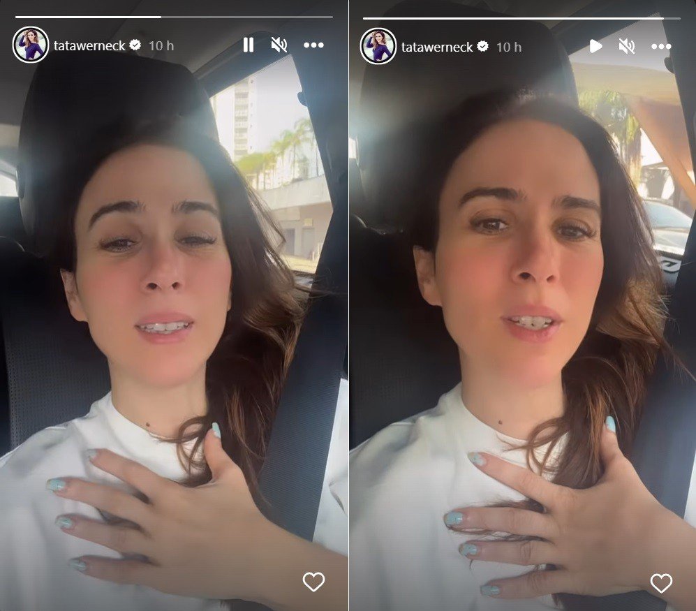 Tata Werneck desabafa após contrair Covid-19 e detalha sequelas: ‘Que horas passa?’ 2 Tata Werneck desabafa após contrair Covid-19 e detalha sequelas: ‘Que horas passa?’