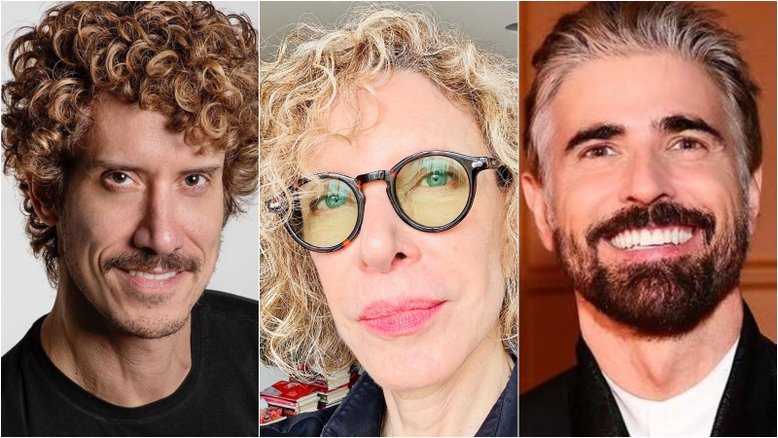 Theodoro Cochrane / Marília Gabriela / Reynaldo Gianecchini. Reprodução/Instagram.