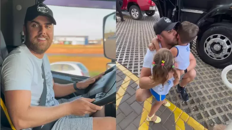 Zé Neto e filhos