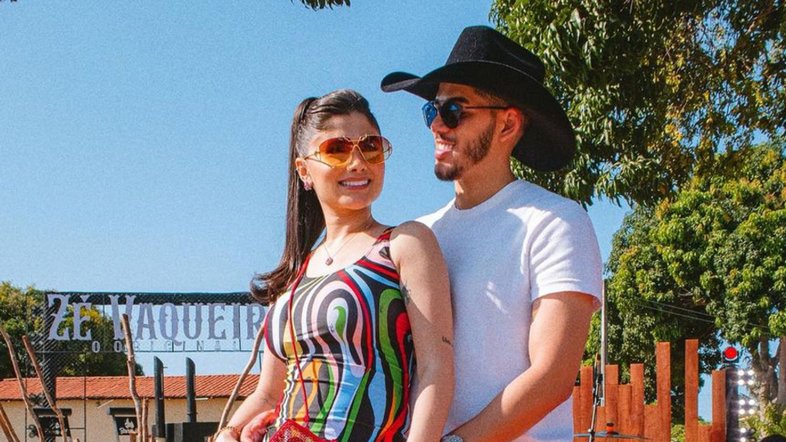 Zé Vaqueiro e a esposa, Ingra Soares