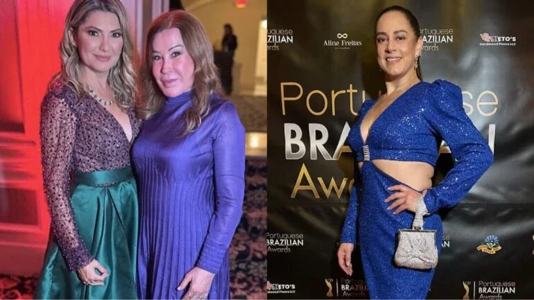 Zilu Camargo e Silvia Abravanel recebem premiação