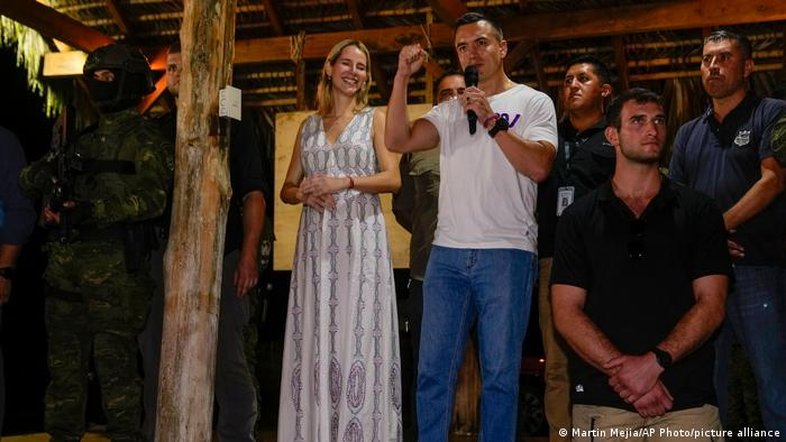 Empresário conservador Daniel Noboa é eleito presidente do Equador