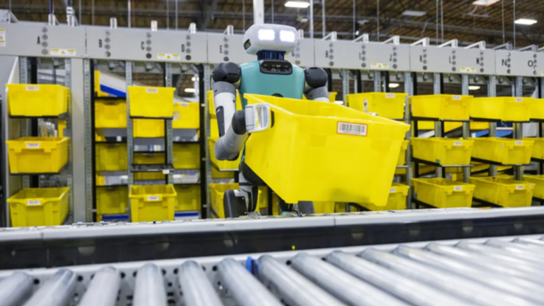 Amazon renova armazéns com robôs e IA para reduzir prazos de entrega