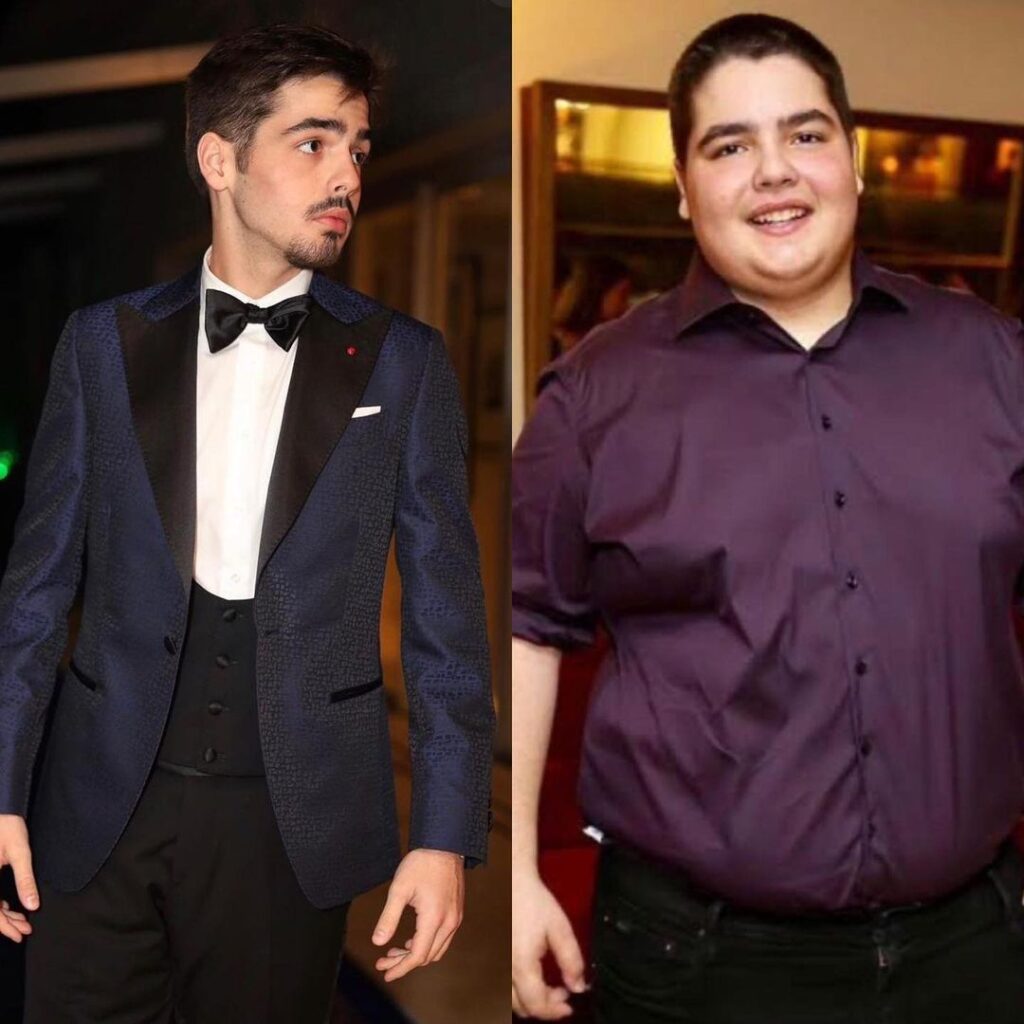 Filho de Faustão, João Guilherme mostra antes e depois de perder 75 quilos; compare