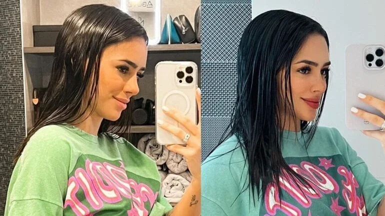 Influenciadora espera sua primeira filha com Neymar