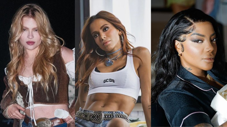 Luísa Sonza, Anitta e Ludmilla