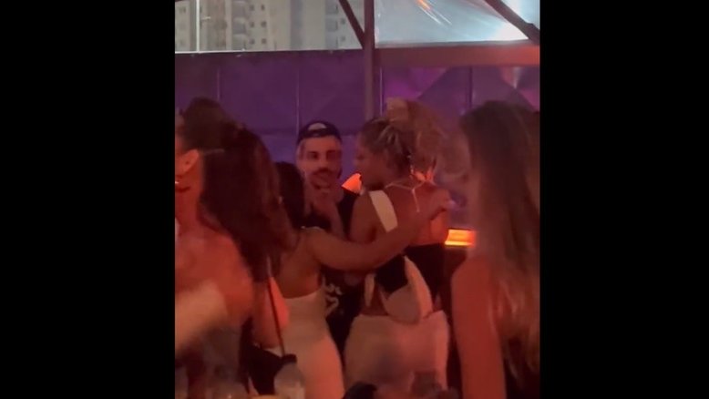 Chico Moedas, ex de Luísa Sonza, é flagrado em clima de romance com loira em festa